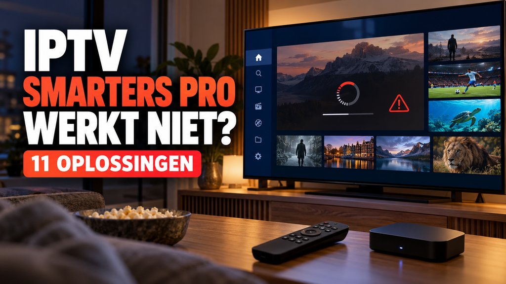 IPTV Smarters Pro werkt niet? 11 oplossingen