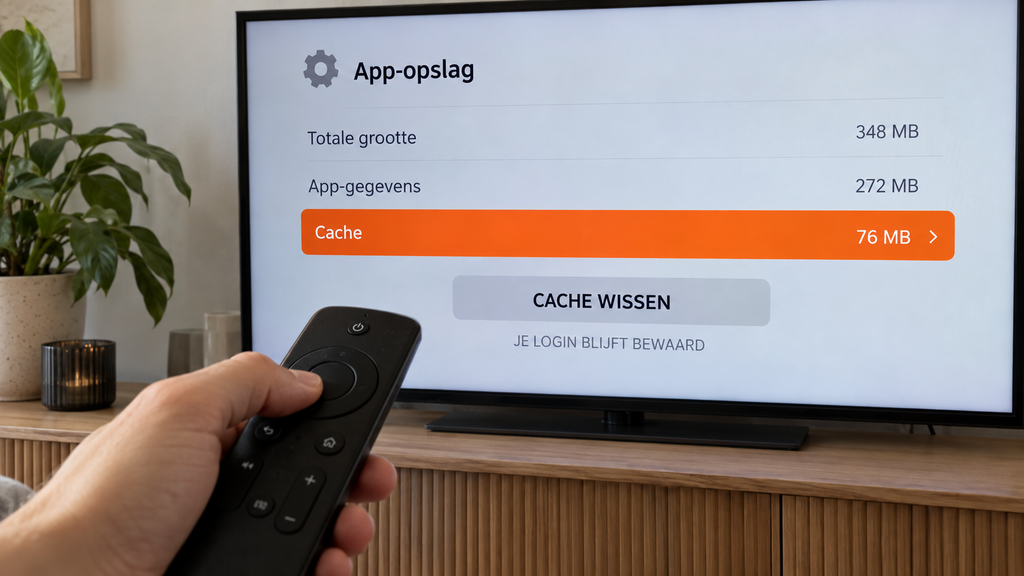 Stappenplan voor app-, wifi- en cacheproblemen op een Smart TV